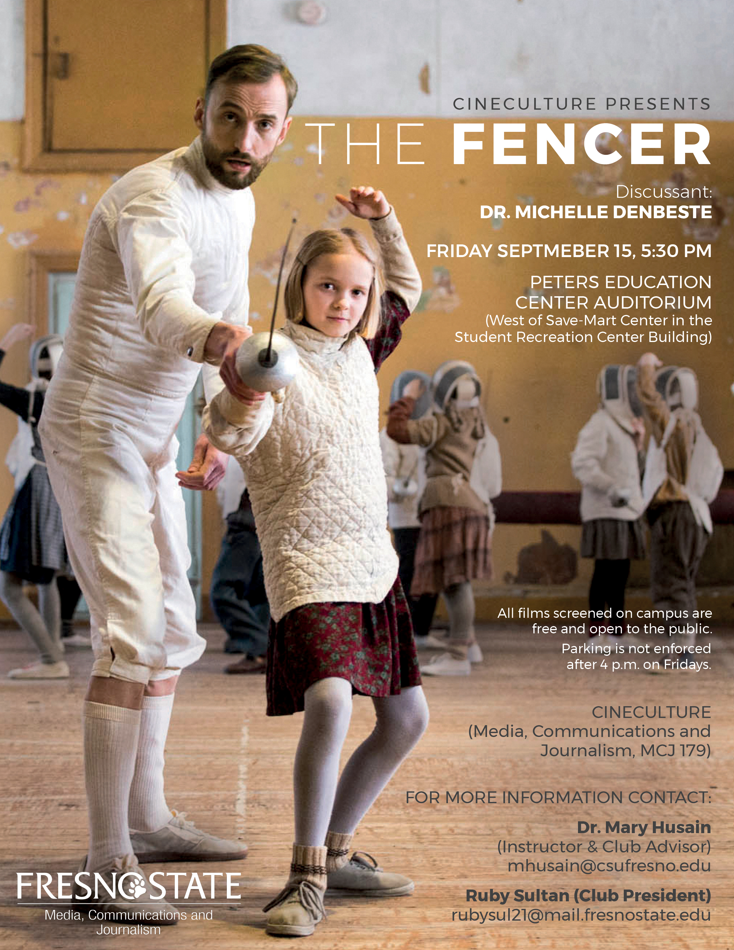 the-fencer CineCutlure flyer