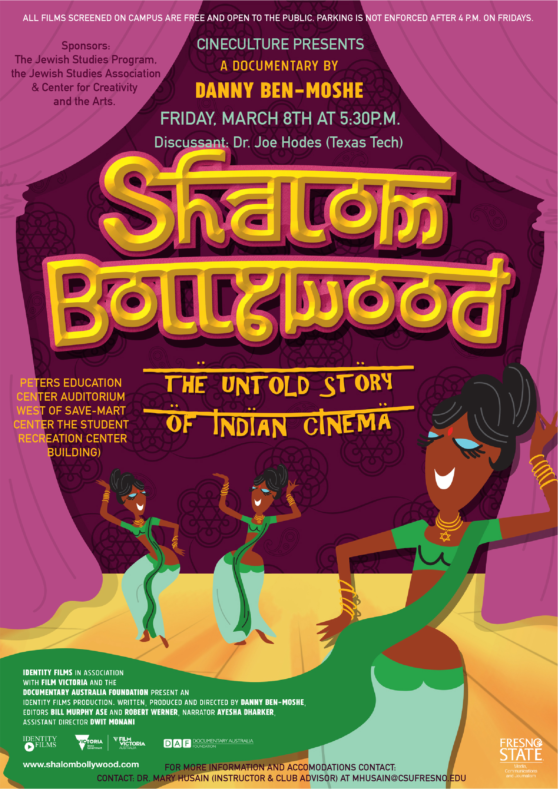 Shalom-Bollywood-PosterCOLOR EVENT FLYER