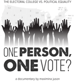 This image has an empty alt attribute; its file name is onepersononevotelogo.png